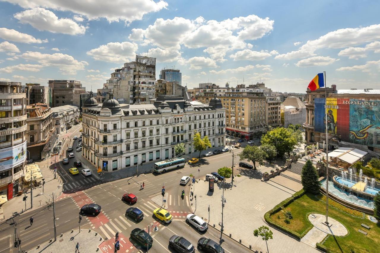 Chic Accommodation With Breathtaking Views Over Calea Victoriei - Your Central Heaven Bukarest Exteriör bild
